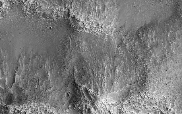 NASA image: Sediment Ponds in Tithonium Chasma