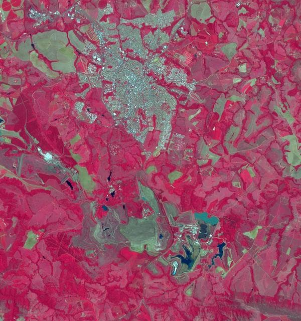 NASA image: Araxa Mine, Brazil