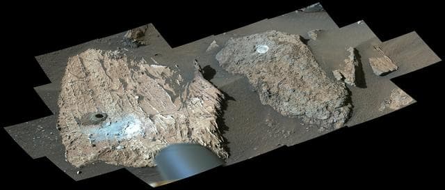 NASA image: Mastcam-Z Views the 'Cheyava Falls' Workspace