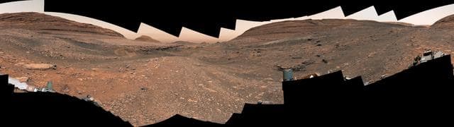NASA image: Curiosity's View Within Gediz Vallis Channel