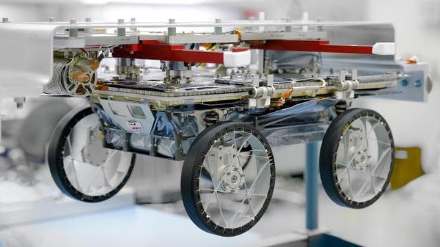 NASA image: CADRE Rover Awaits Shipping