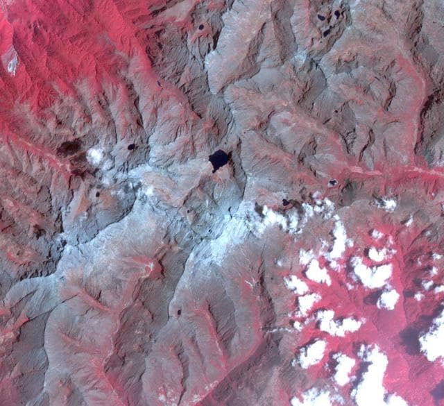 NASA image:  Humboldt Glacier, Venezuela