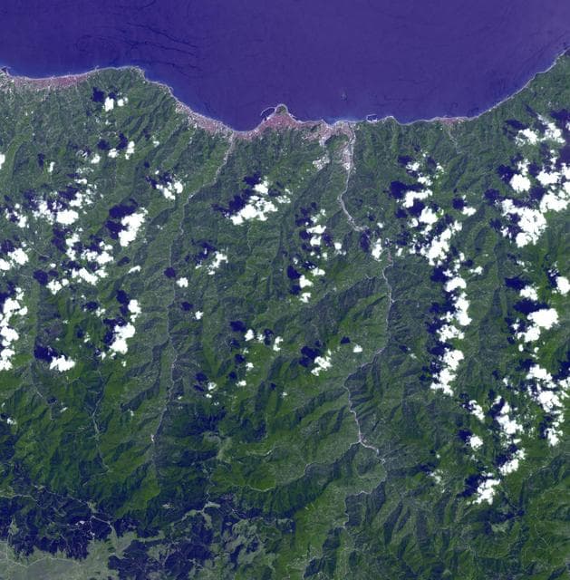 NASA image: Pontic Range, Turkey