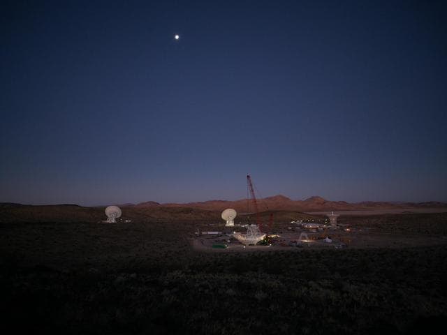 NASA image: A New Antenna at DSN's Goldstone Awaits Construction