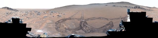 NASA image: Perseverance Makes Tracks at 'Rio Chiquito'