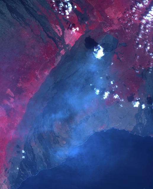NASA image: Halemaumau, Kilauea Hawaii