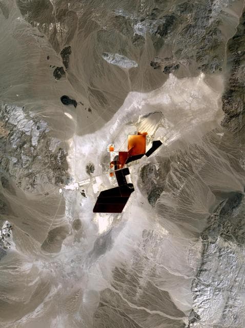 NASA image: Clayton Valley, NV