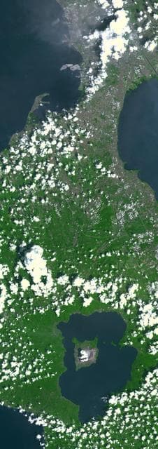 NASA image: Taal Volcano, Philippines