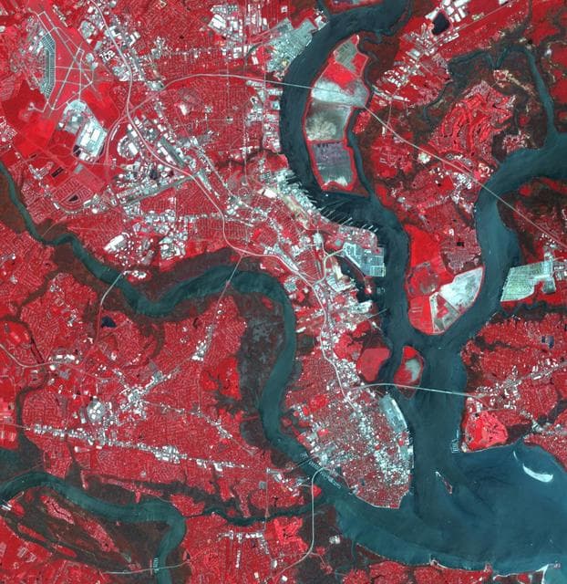 NASA image: Charleston, SC