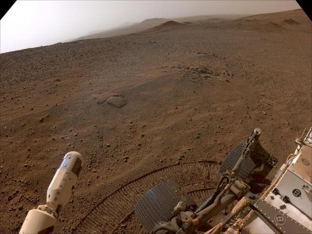 NASA image: Perseverance's View From 'Lookout Hill'