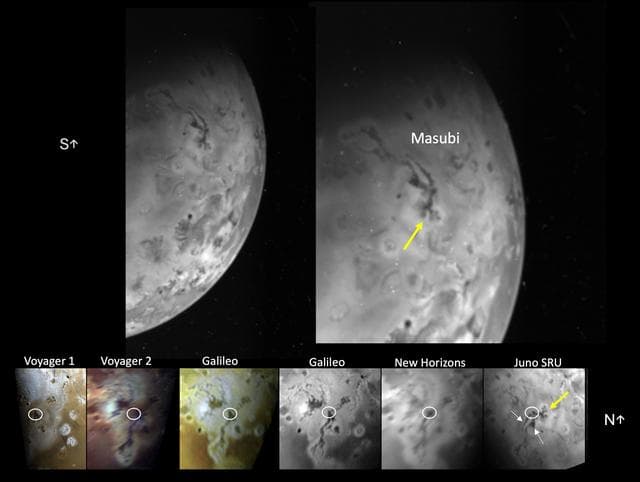 NASA image: NASA's Juno Sees Changes at Masubi