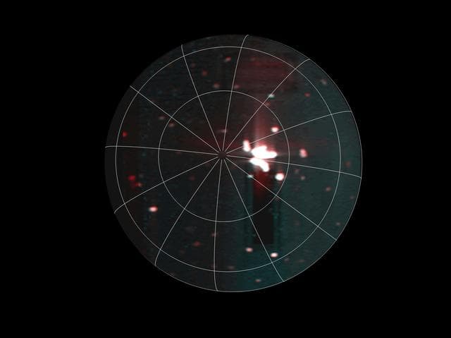 NASA image: Massive Hot Spot on Io