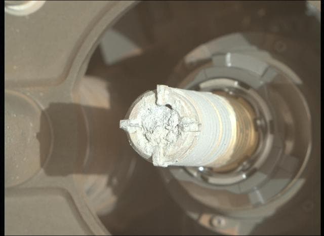 NASA image:  'Green Gardens' Sample in Tube