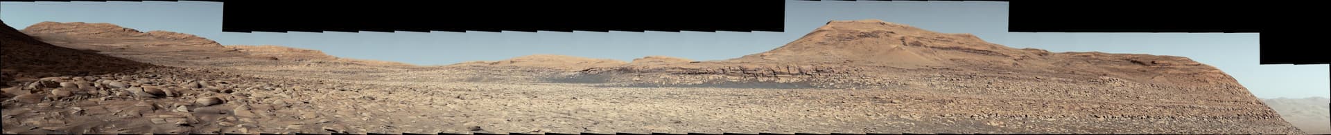 NASA image: Curiosity on the Road to Boxwork Formations