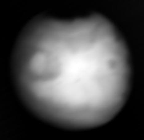 NASA image: Mars in Infrared, Captured by NASA's Europa Clipper