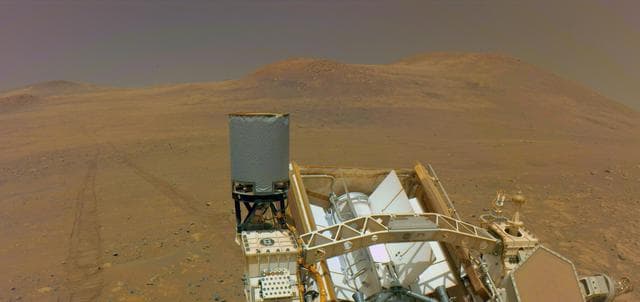 NASA image: Perseverance Rover Says Goodbye to 'Witch Hazel Hill'
