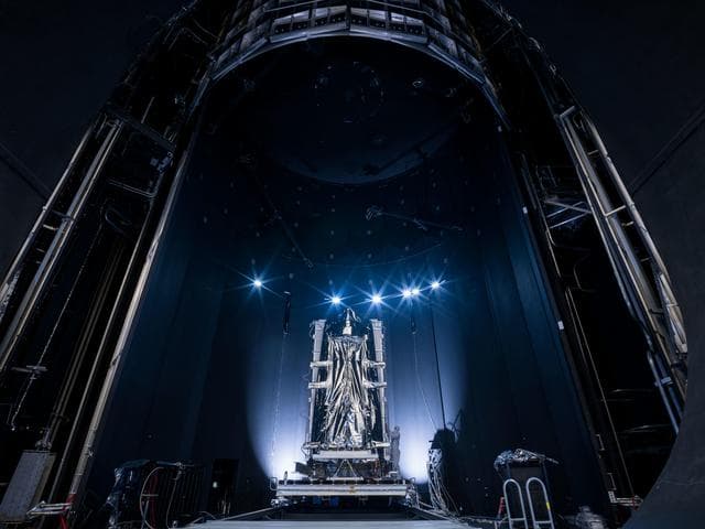 NASA image: NEO Surveyor Instrument Enclosure Inside Historic Chamber A