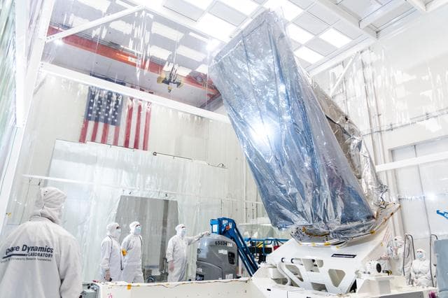 NASA image: Instrument Enclosure for NASA's NEO Surveyor Arrives in Utah
