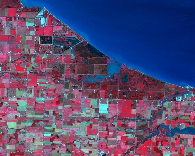 NASA image: Magee Marsh Wildlife Area, Ohio