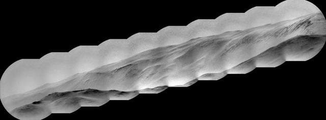 NASA image: Curiosity's ChemCam Views Summit and Cliffs Beyond Gale Crater