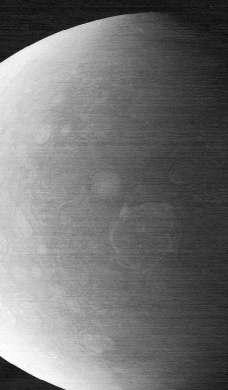 NASA image: Noisy JunoCam Image
