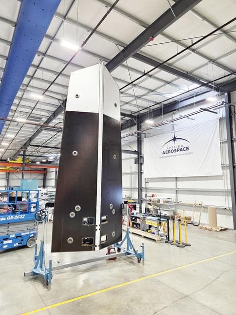 NASA image: NEO Surveyor’s Large Sunshade Takes Shape