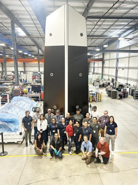 NEO Surveyor’s Large Sunshade Takes Shape