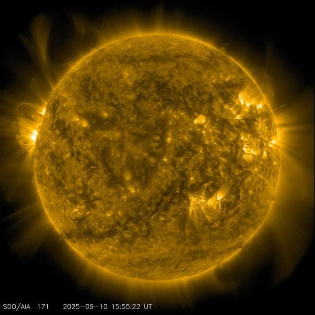 NASA image:  Image of Sun From NASA's Solar Dynamics Observatory