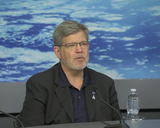 NASA image: News Conference on Intuitive Machines' First Lunar Landing