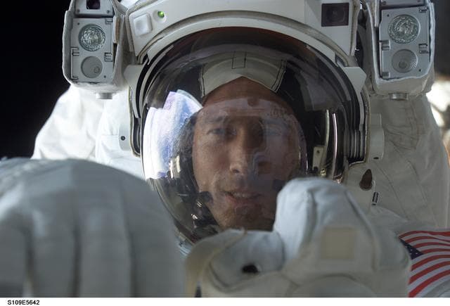 NASA image: EVA 2 - MS Newman with camera