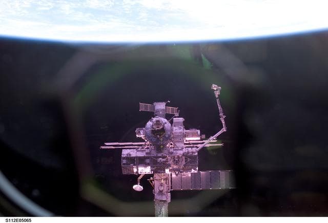 NASA image: Approach view of the ISS