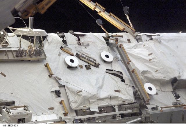 NASA image: S0 truss seen during EVA 2