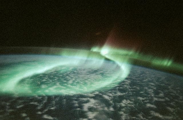 NASA image: Aurora Australis, Sinuous Loop