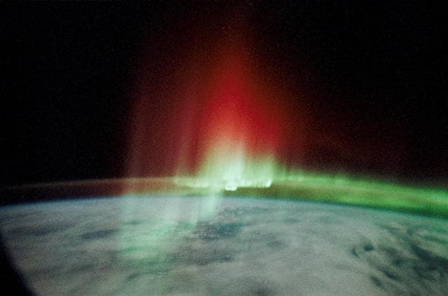 NASA image: Aurora Australis, Red Crown