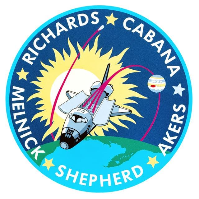 STS-41 Discovery, Orbiter Vehicle (OV) 103, crew insignia