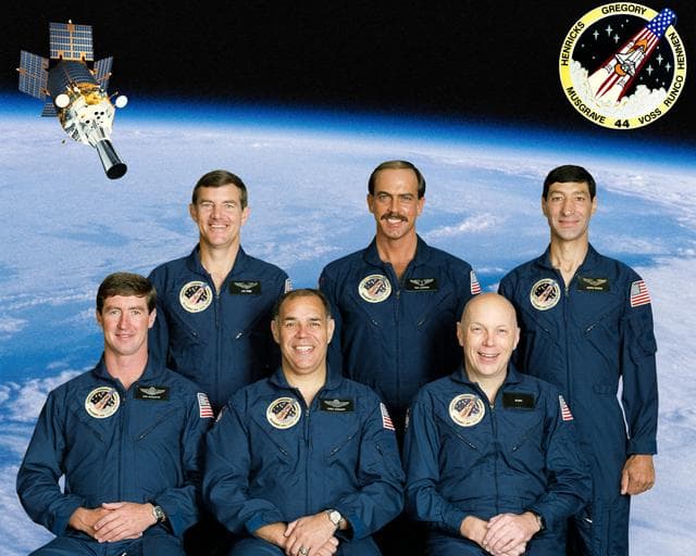 NASA image: STS-44 official crew portrait