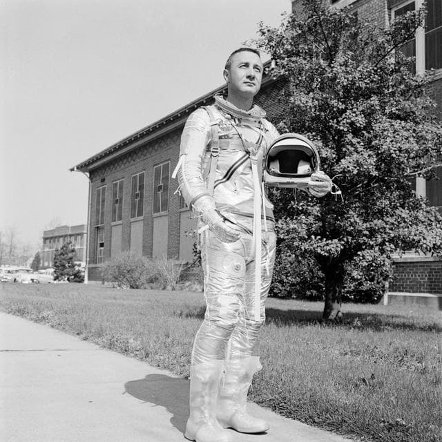 NASA image: GRISSOM, GUS - PRESSURE SUIT