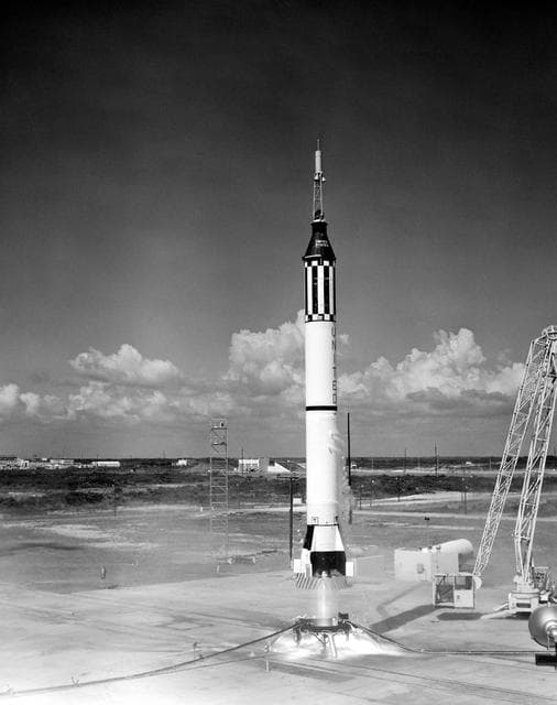 NASA image: FREEDOM "7" - CAPE