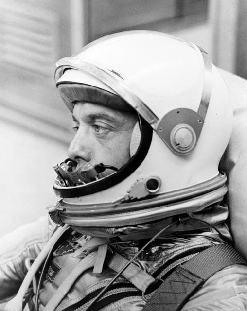 NASA image: CLOSEUP VIEW - ASTRONAUT SHEPARD, ALAN - PRESSURE SUIT - MERCURY-REDSTONE (MR)-3 - CAPE