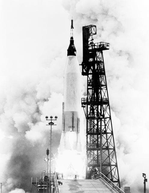 NASA image: LIFTOFF - MERCURY-ATLAS (MA)-7 - ASTRONAUT CARPENTER, SCOTT M. - CAPE