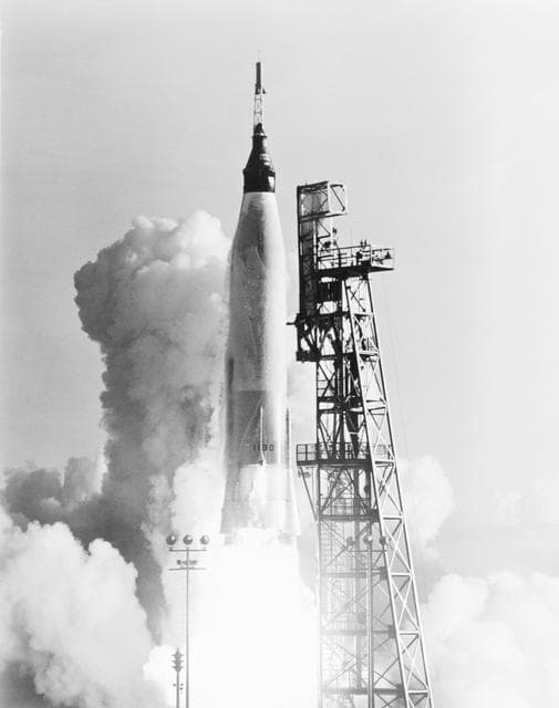 NASA image: LIFTOFF - "SIGMA " 7" - LIFTOFF - MERCURY-ATLAS (MA)-8 - CAPE