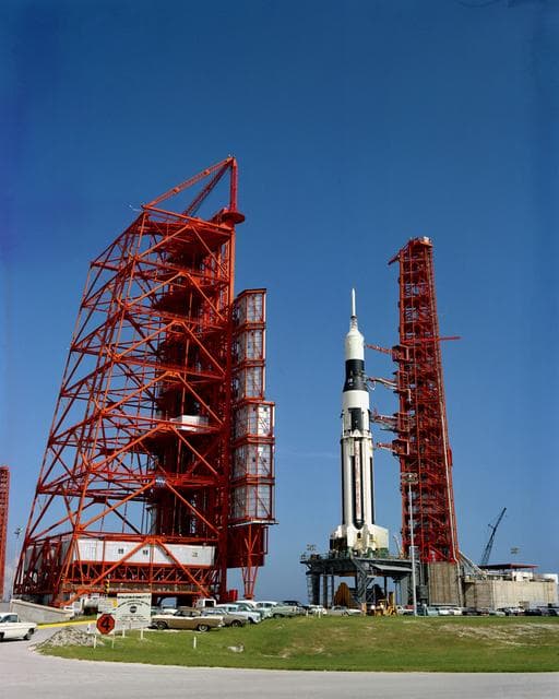 NASA image: Radio Frequency Interference Test - Launch Complex (LC)-37A - Cape