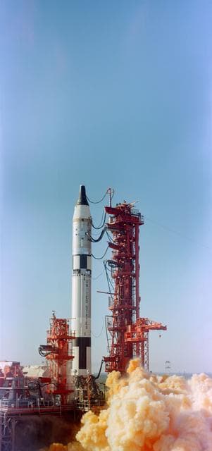 NASA image: Liftoff of Gemini 2
