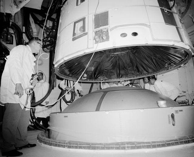 NASA image: MATING - GEMINI-TITAN (GT)-3 - CAPE
