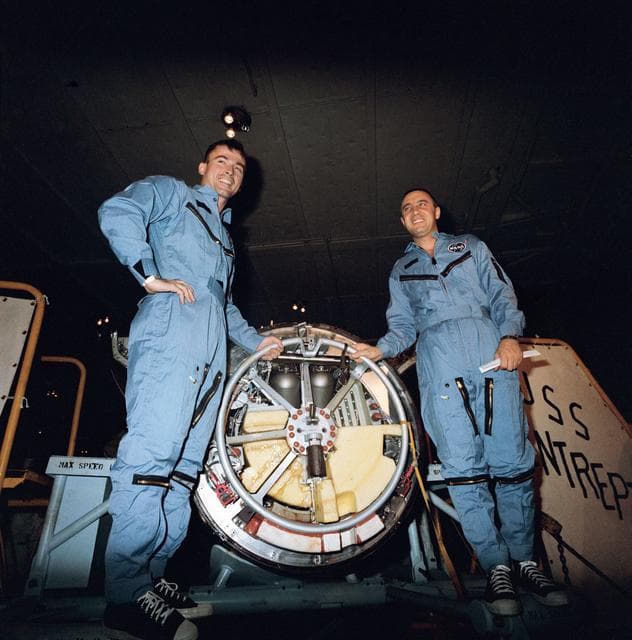 NASA image: GEMINI-TITAN (GT)-3 SPACECRAFT - ASTRONAUT JOHN W. YOUNG - MISC. - ATLANTIC