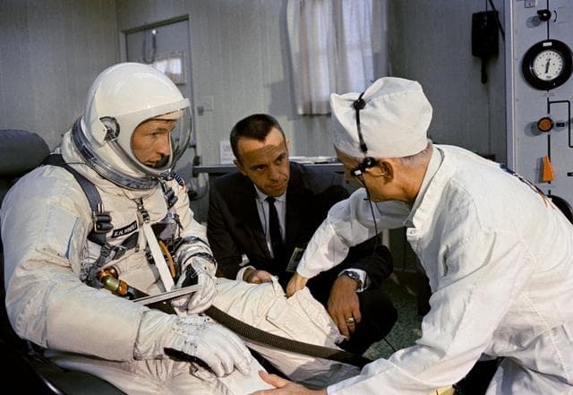 NASA image: GEMINI-TITAN (GT)-IV (SUITING-UP) - CAPE