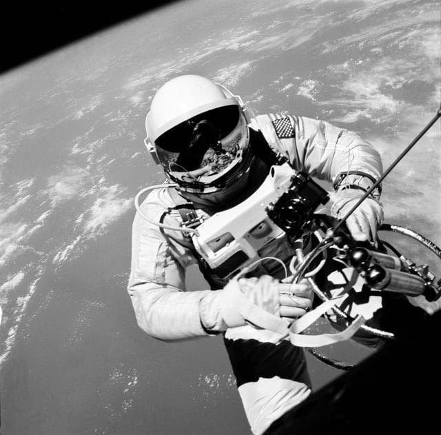 NASA image: Extravehicular - Astronaut Edward H. White II