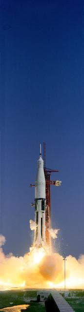 NASA image: APOLLO/SATURN (A/S) 201 - LAUNCH - CAPE