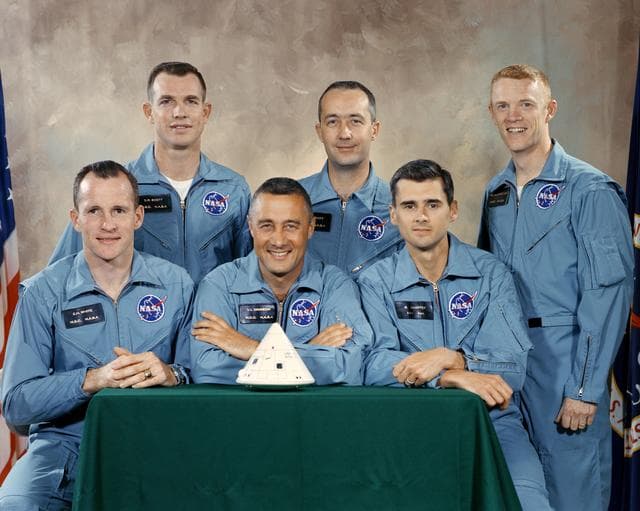 NASA image: Apollo 1 Prime and Backup Crews