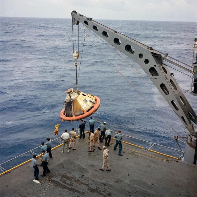 NASA image: Recovery - Apollo Spacecraft (S/C)-017